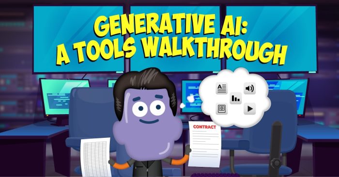 Generative AI: A Tools Walkthrough